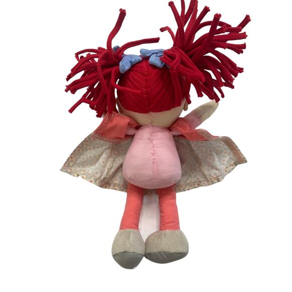 HABA Soft Doll Mirli 8" First Baby Doll Pale with Red Pigtails - Picture 7 of 9